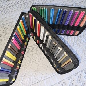 Premium Colored Pencil Set with Case 100+ Pencils